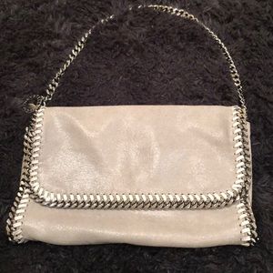 STELLA MCCARTNEY LIGHT GRAY BAG. PERFECT!!!